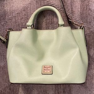 Lime green shoulder bag